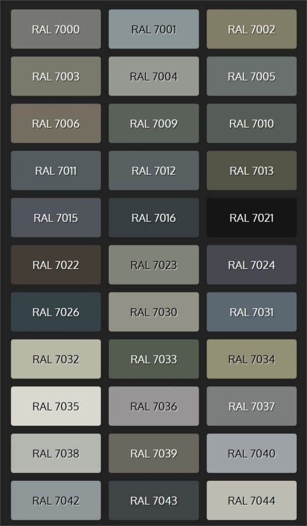 Палитра цветов