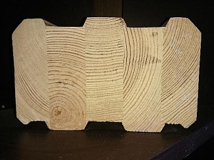 Брус клееный стеновой 200х114 мм